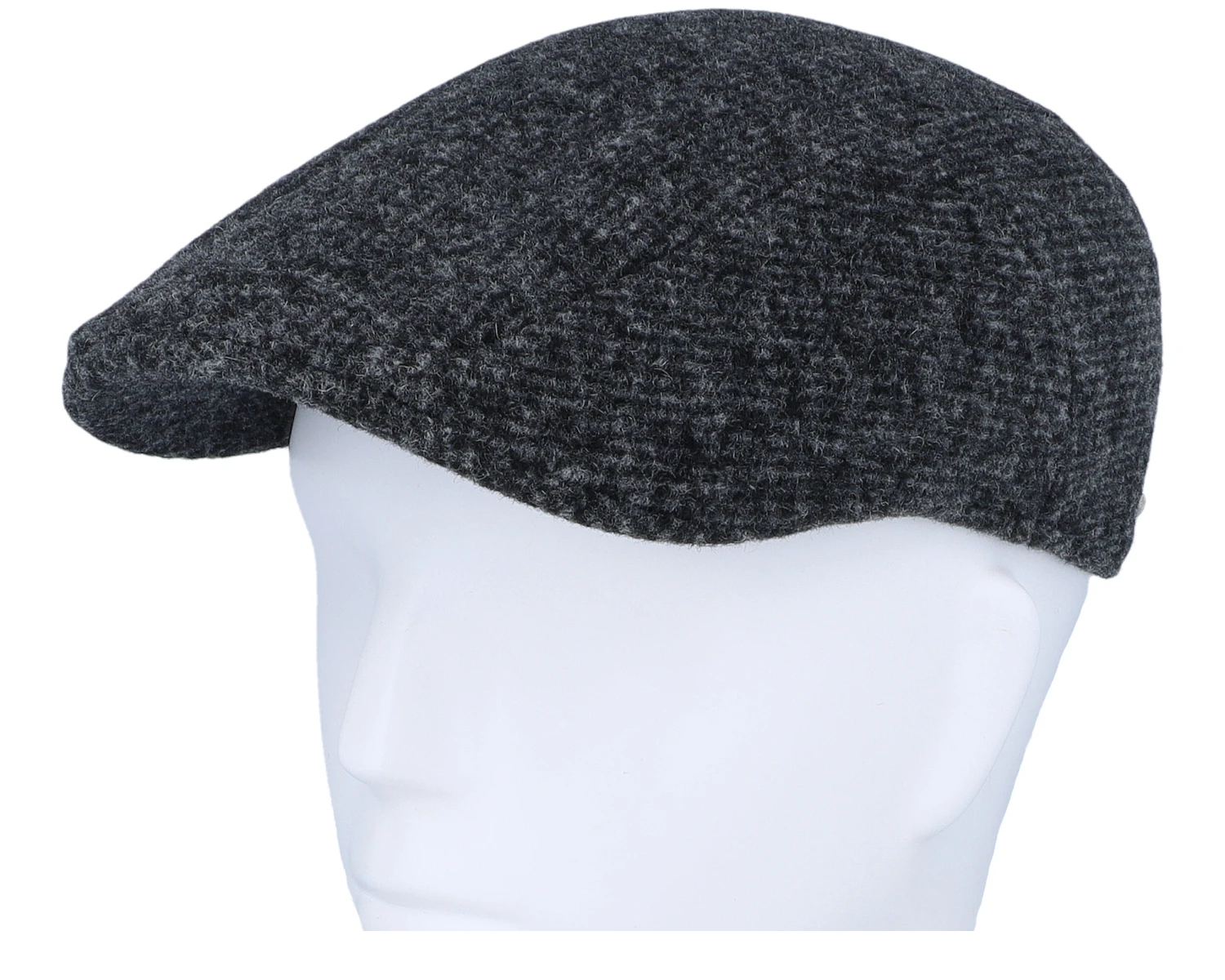 Ivy Cap Jersey Black/Charcoal Flat Cap - Stetson 6 Ivy Cap Jersey Black/Charcoal Flat Cap - Stetson - Image 6