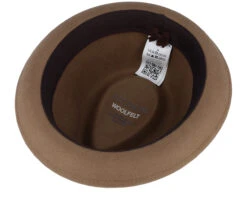 Player Woolfelt Light Brown Fedora - Stetson -Stetson 4063633148620 4