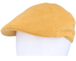 Texas Soft Cotton Yellow Flat Cap - Stetson -Stetson 4063633149146 5