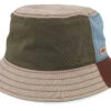 Bucket Waxed Cotton Color Block Multi Bucket - Stetson