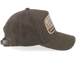 Wool/Linen Brown A-Frame Adjustable - Stetson -Stetson 4063633151569 4