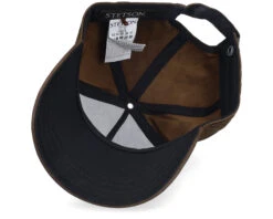 Trucker Cap Oily Goat Brown Suede Adjustable - Stetson -Stetson 4063633151576 5