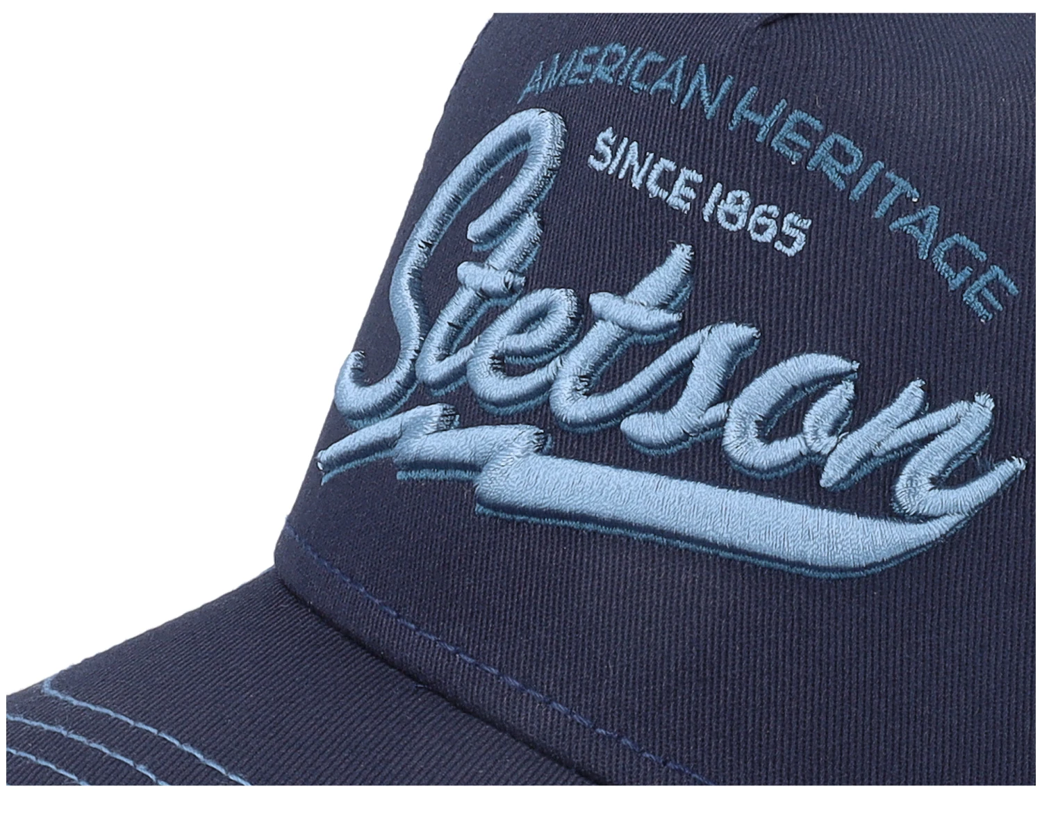 Kids American Heritage Classic Navy Trucker - Stetson 6 Kids American Heritage Classic Navy Trucker - Stetson - Image 6