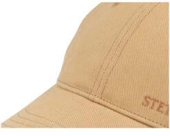 Baseball Cap Brushed Twill Camel Dad Cap - Stetson -Stetson 4063633151903 6