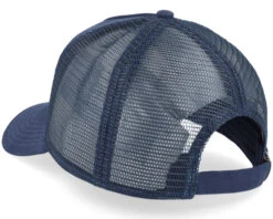 Vintage Brushed Twill Navy Trucker - Stetson -Stetson 4063633152139 3