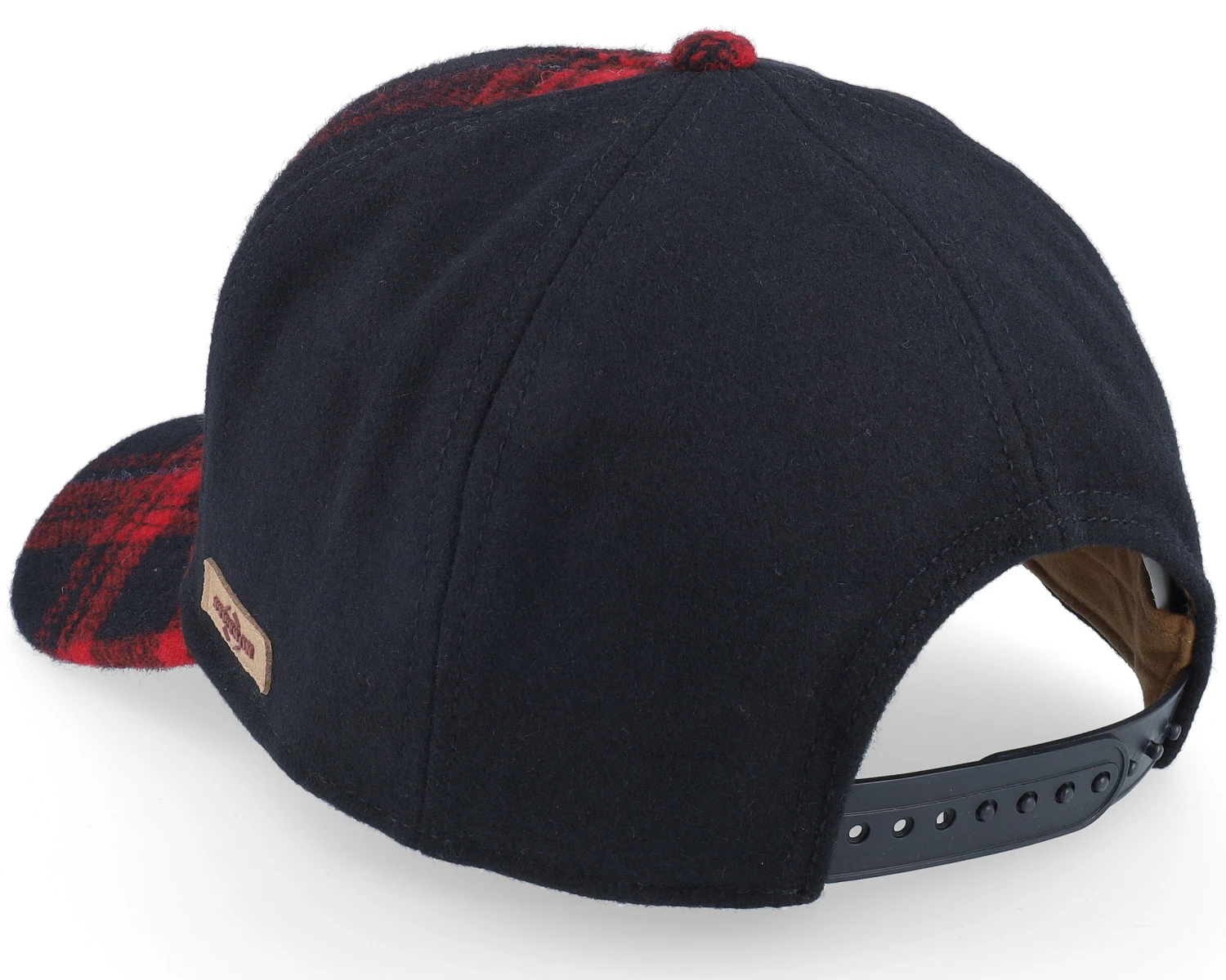 Shadow Plaid Red/Black Adjustable - Stetson 3 Shadow Plaid Red/Black Adjustable - Stetson - Image 3