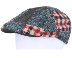 Texas Patchwork Multi Flat Cap - Stetson -Stetson 4063633155352 5