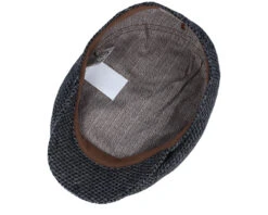 Ivy Cap Wool Black/Charcoal Flat Cap - Stetson -Stetson 4063633155604 5