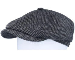 Hatteras Wool Black/Charcoal Flatcap - Stetson 9 Hatteras Wool Black/Charcoal Flatcap - Stetson -Stetson 4063633155826 5