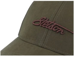 Baseball Cap Waxed Cotton Dark Green Adjustable - Stetson 11 Baseball Cap Waxed Cotton Dark Green Adjustable - Stetson -Stetson 4063633156229 6