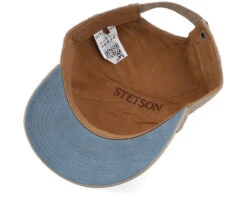 Baseball Cap Waxed Cotton Beige Adjustable - Stetson 10 Baseball Cap Waxed Cotton Beige Adjustable - Stetson -Stetson 4063633156236 5
