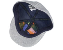 Texas Jersey The Feebles Heather Grey Flat Cap - Stetson -Stetson 4063633157943 4