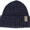 Beanie Donegal Wool Navy Cuff - Stetson
