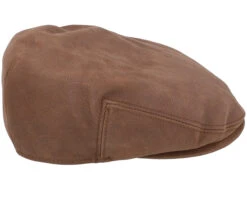 Kent Calf Leather Brown Flat Cap - Stetson -Stetson 4063633159053 3