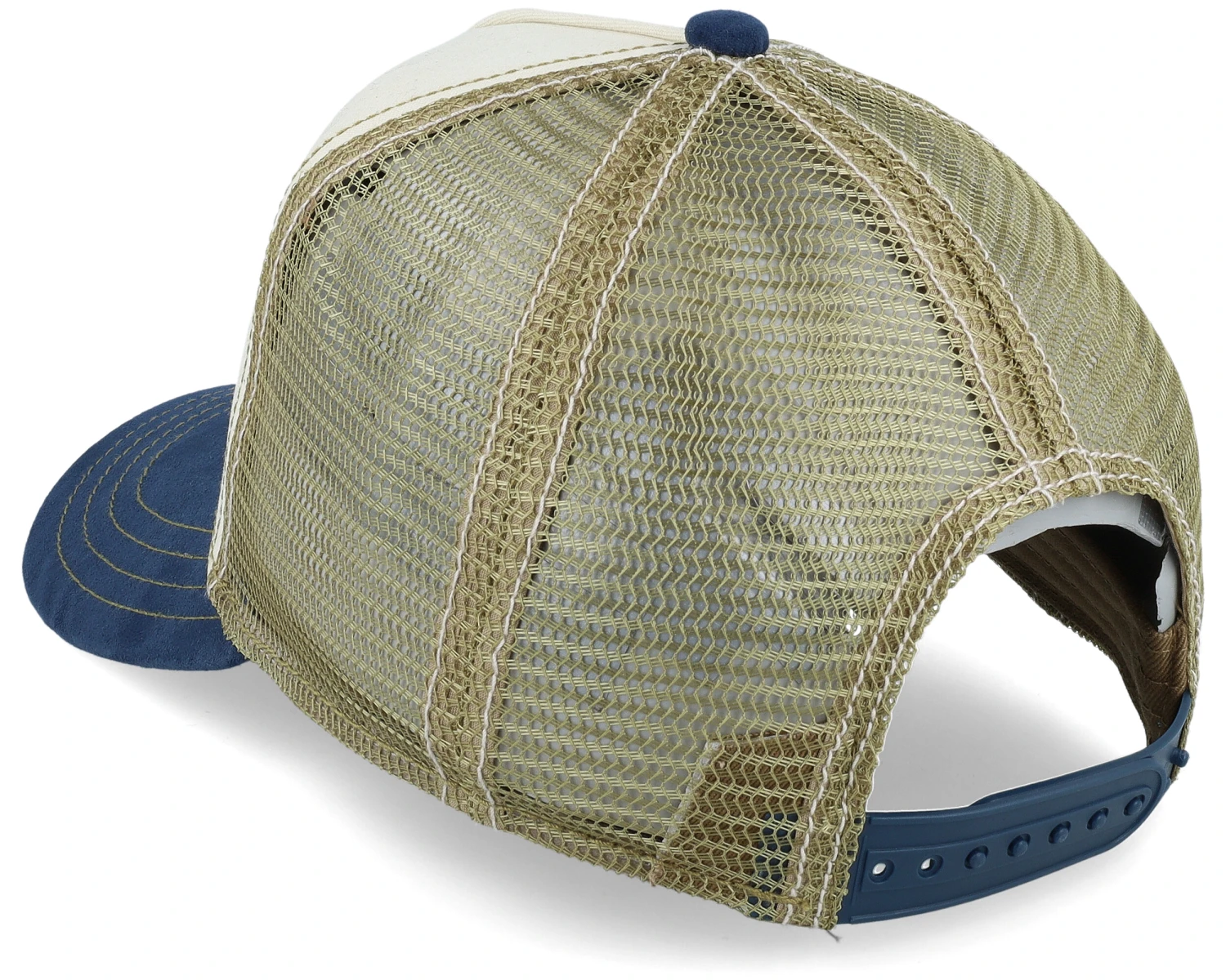Kids Gambling Grifter Beige/Olive/Navy Trucker - Stetson 3 Kids Gambling Grifter Beige/Olive/Navy Trucker - Stetson - Image 3