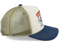 Kids Gambling Grifter Beige/Olive/Navy Trucker - Stetson 9 Kids Gambling Grifter Beige/Olive/Navy Trucker - Stetson -Stetson 4063633161759 4