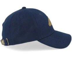 Baseball Cap Vintage Logo Patch Wool Navy Adjustable - Stetson -Stetson 4063633165689 4