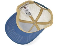 Kids Lumber Supply Green/Blue Trucker - Stetson -Stetson 4063633165740 5