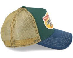 Lumber Supply Green/Blue Trucker - Stetson -Stetson 4063633165757 4