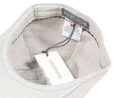 Texas Organic Cotton Beige Flatcap - Stetson -Stetson 5161 3