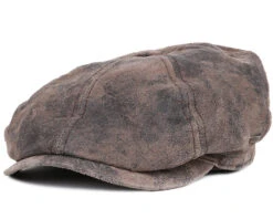 McCook Pigskin Flat Cap - Stetson