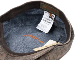 McCook Pigskin Flat Cap - Stetson -Stetson 7404 3