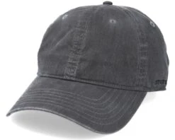 Baseball Delave Organic Cotton Black Fitted - Stetson