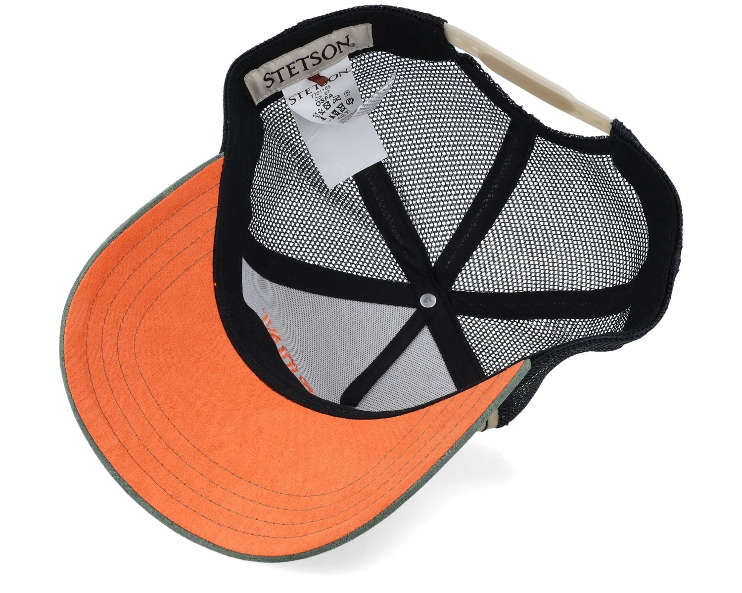 Forest Patrol Beige/Black/Green Trucker - Stetson 5 Forest Patrol Beige/Black/Green Trucker - Stetson - Image 5