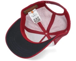 Kids American Heritage White/Maroon Trucker - Stetson -Stetson HS2111175 4