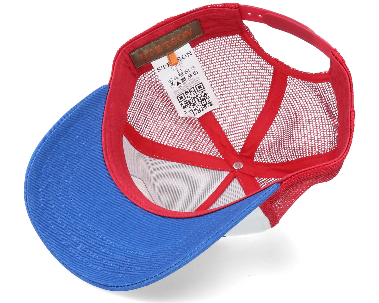 Kids Gasoline White/Red/Royal Trucker - Stetson 4 Kids Gasoline White/Red/Royal Trucker - Stetson - Image 4