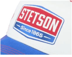Kids Gasoline White/Red/Royal Trucker - Stetson 9 Kids Gasoline White/Red/Royal Trucker - Stetson -Stetson HS2111176 5