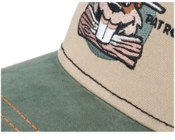 Kids Forest Patrol Beige/Black/Green Trucker - Stetson 11 Kids Forest Patrol Beige/Black/Green Trucker - Stetson -Stetson HS2111177 6