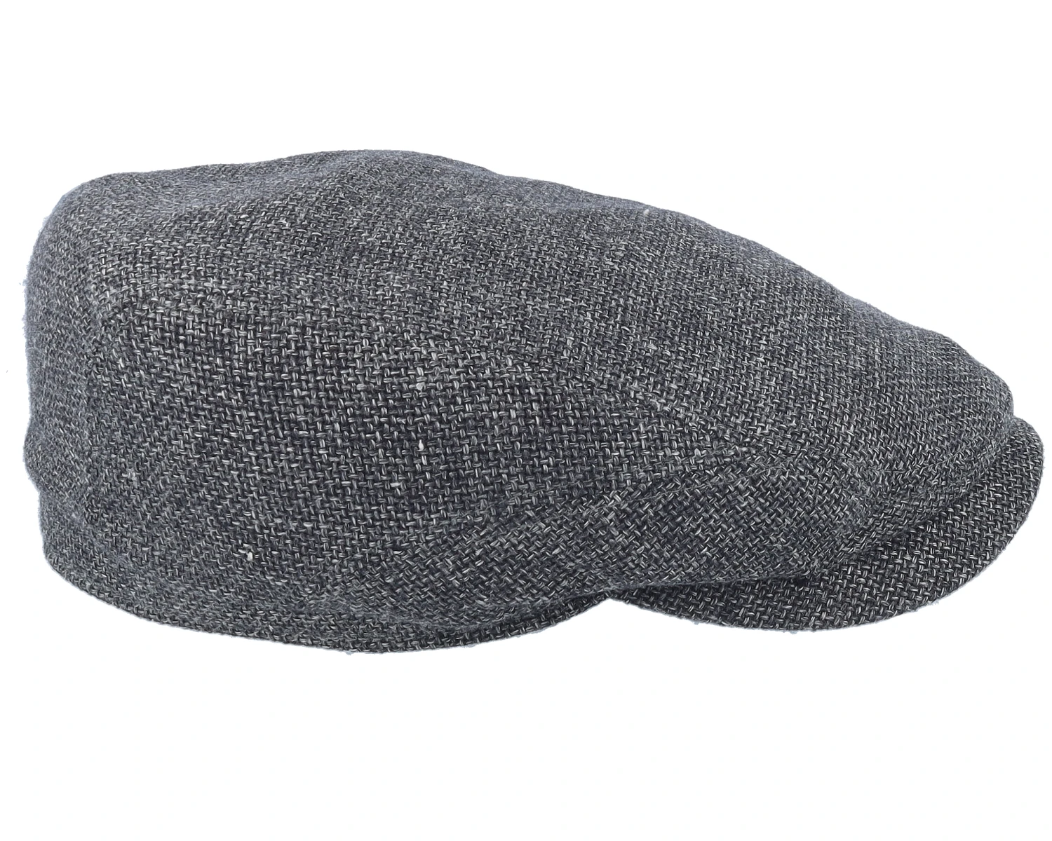 Driver Cap Virgin Wool/Linen Grey Flat Cap - Stetson 3 Driver Cap Virgin Wool/Linen Grey Flat Cap - Stetson - Image 3