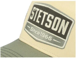 Kids Gasoline Beige/Green Trucker - Stetson 11 Kids Gasoline Beige/Green Trucker - Stetson -Stetson HS2312939 6